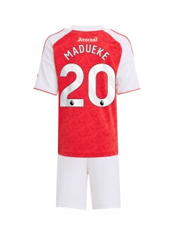 Billige Arsenal Noni Madueke #20 Hjemmedraktsett Barn 2025-26 Kortermet (+ Korte bukser)